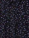 Moodo Schwarze Damenbluse gemustert Moodo