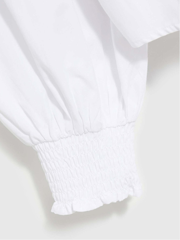 Moodo Weißes Damenhemd Moodo