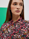Moodo Rosa und schwarzes gemustertes Damenshirt Moodo