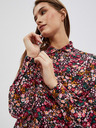 Moodo Rosa und schwarzes gemustertes Damenshirt Moodo