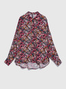 Moodo Rosa und schwarzes gemustertes Damenshirt Moodo
