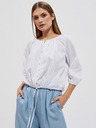 Moodo Weiß Damen Bluse Moodo