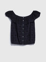 Moodo Schwarzes Damen-Top Moodo