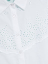Moodo Weiß Damen Bluse Moodo