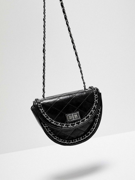 Moodo Schwarze Damenhandtasche Moodo