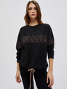 Moodo Schwarzes Damen-Sweatshirt Moodo