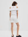 Moodo Weiße Damen-Shorts Moodo