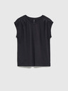 Moodo Schwarzes Damen Long Shirt Moodo