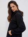 Moodo Schwarzes Damen-Kapuzen-Sweatshirt Moodo
