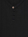 Moodo Schwarzes Damen Long Shirt Moodo
