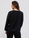 Moodo Schwarzes Damen-Sweatshirt Moodo