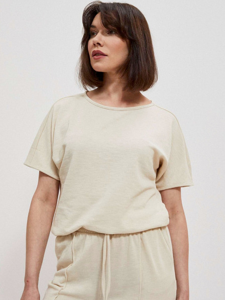 Moodo Beige Damen-Sweatshirt Moodo