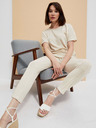 Moodo Beige Damen-Sweatshirt Moodo