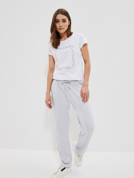 Moodo Graue Damen-Sweatpants Moodo
