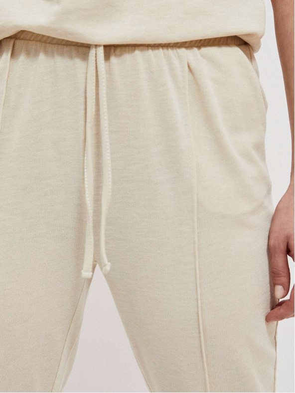 Moodo Beige Damen-Sweatpants Moodo