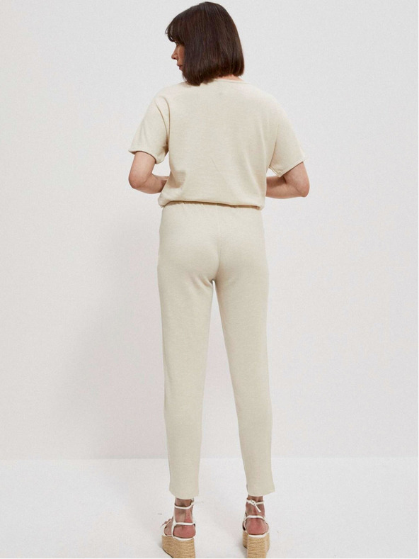 Moodo Beige Damen-Sweatpants Moodo