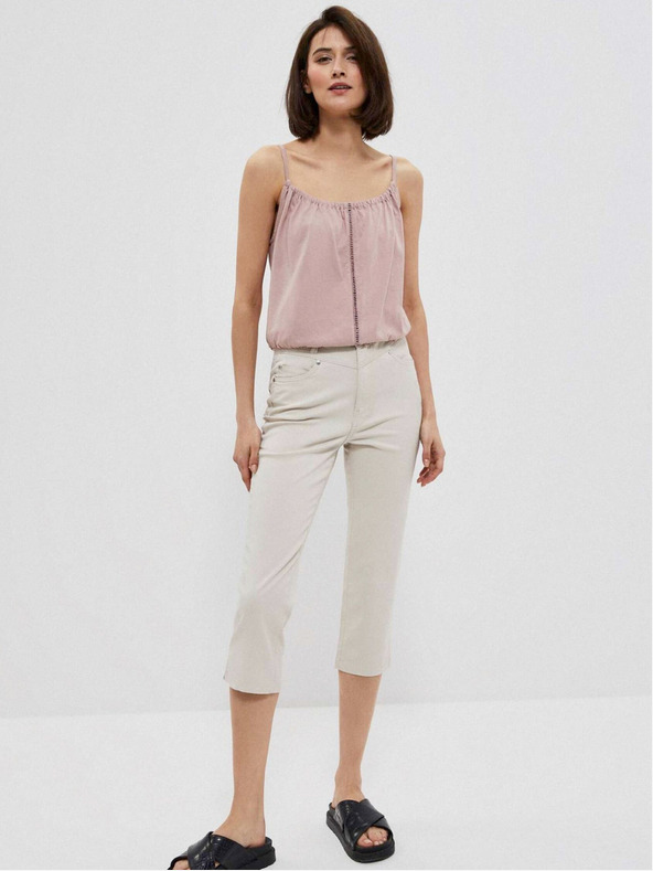 Moodo Moodo Beige Damenhosen