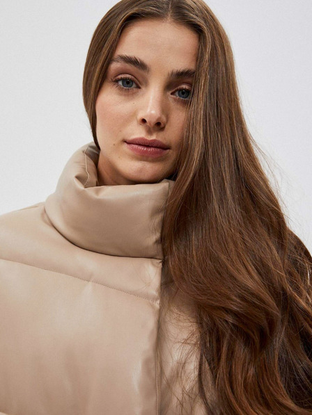 Moodo Beige Damen Steppjacke Moodo
