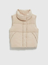 Moodo Moodo Beige Damen Steppweste