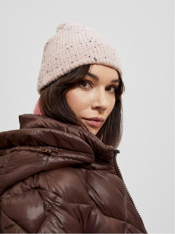 Moodo Braune Damen-Steppjacke Moodo