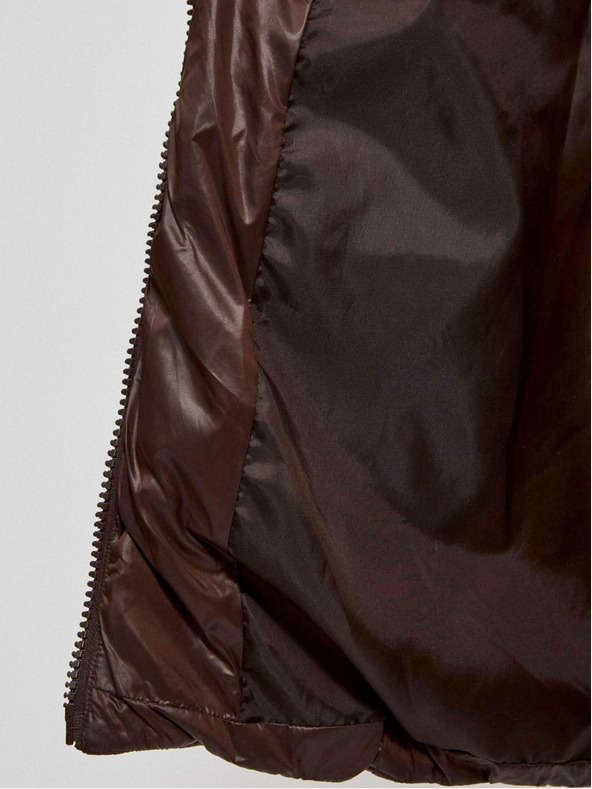 Moodo Braune Damen-Steppjacke Moodo