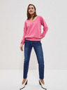 Moodo Rosa Damen Sweatshirt Moodo