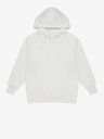 Moodo Weißer Damen-Kapuzenpullover Moodo