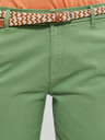 Moodo Grüne Damen Chino-Shorts Moodo