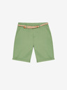 Moodo Grüne Damen Chino-Shorts Moodo