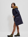 Moodo Dunkelblauer Damen-Parka Moodo