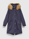 Moodo Dunkelblauer Damen-Parka Moodo