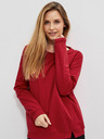 Moodo Roter Damen-Kapuzenpullover Moodo