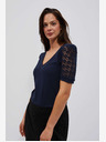Moodo Dunkelblaue Bluse Moodo