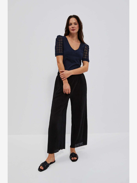 Moodo Dunkelblaue Bluse Moodo