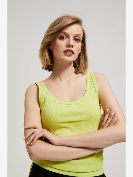 Moodo Hellgrünes Tank-Top Moodo