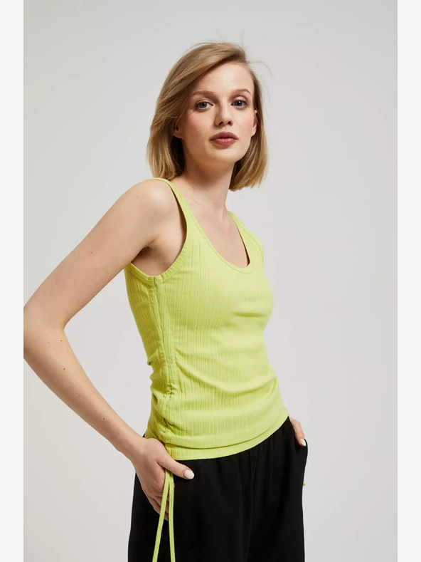 Moodo Hellgrünes Tank-Top Moodo