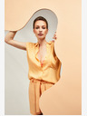 Moodo Orangefarbene Bluse Moodo
