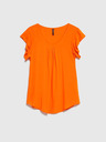 Moodo Orangefarbene Bluse Moodo
