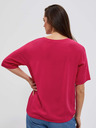 Moodo Dunkelrosa Neckholder-Top Moodo