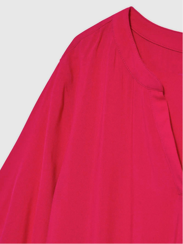 Moodo Dunkelrosa Neckholder-Top Moodo