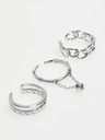 Moodo Satz Ringe in Silber Moodo