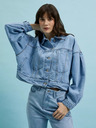 Moodo Kurze blaue Jeansjacke Moodo