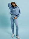 Moodo Kurze blaue Jeansjacke Moodo