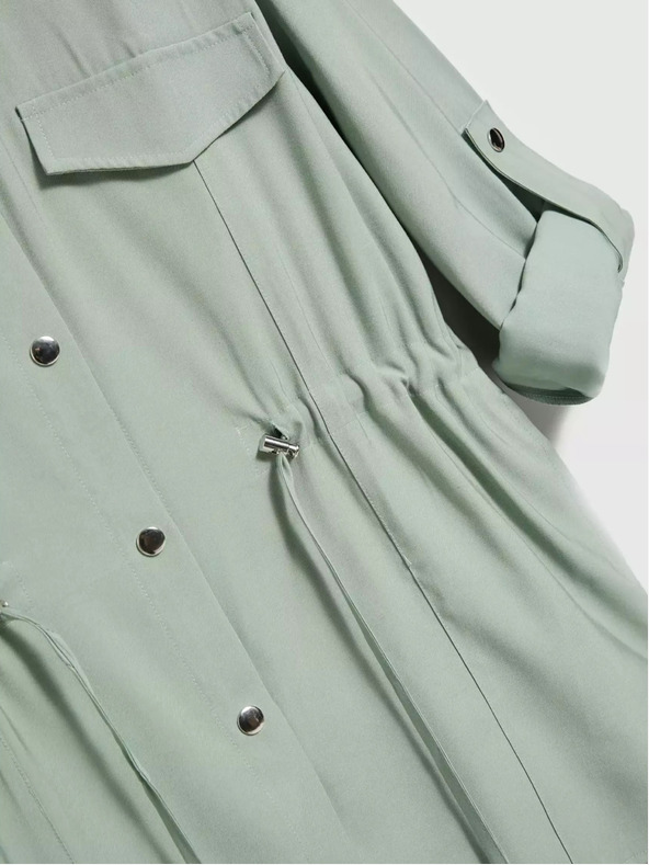 Moodo Grüne leichte Jacke Moodo