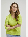 Moodo Grünes 3/4-Arm-Sweatshirt Moodo