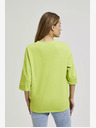 Moodo Grünes 3/4-Arm-Sweatshirt Moodo