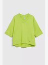 Moodo Grünes 3/4-Arm-Sweatshirt Moodo