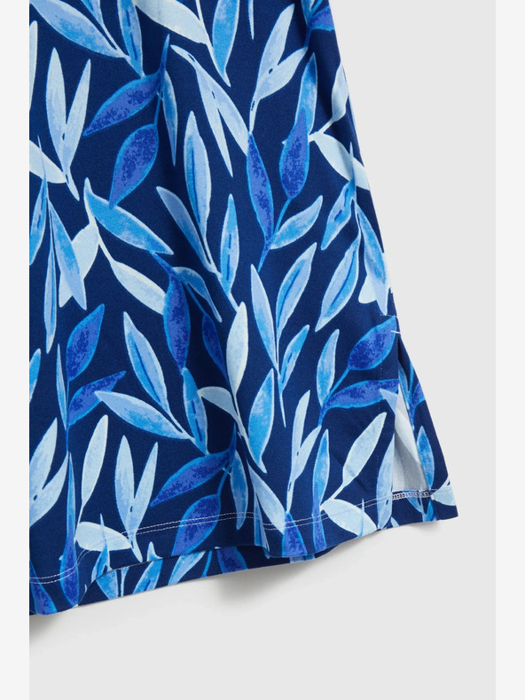 Moodo Dunkelblau gemustertes Top Moodo