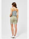 Moodo Grüne Moodo-Shorts für Damen