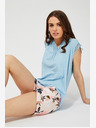 Moodo Rosa Damen Floral Shorts Moodo